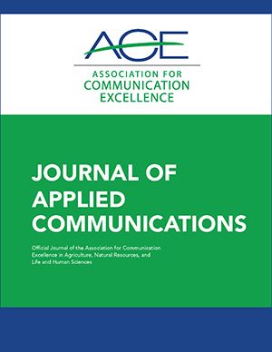 The Journal of Applied Communications publishes original research addressing communication topics related to agriculture, food, natural resources, life and human sciences.